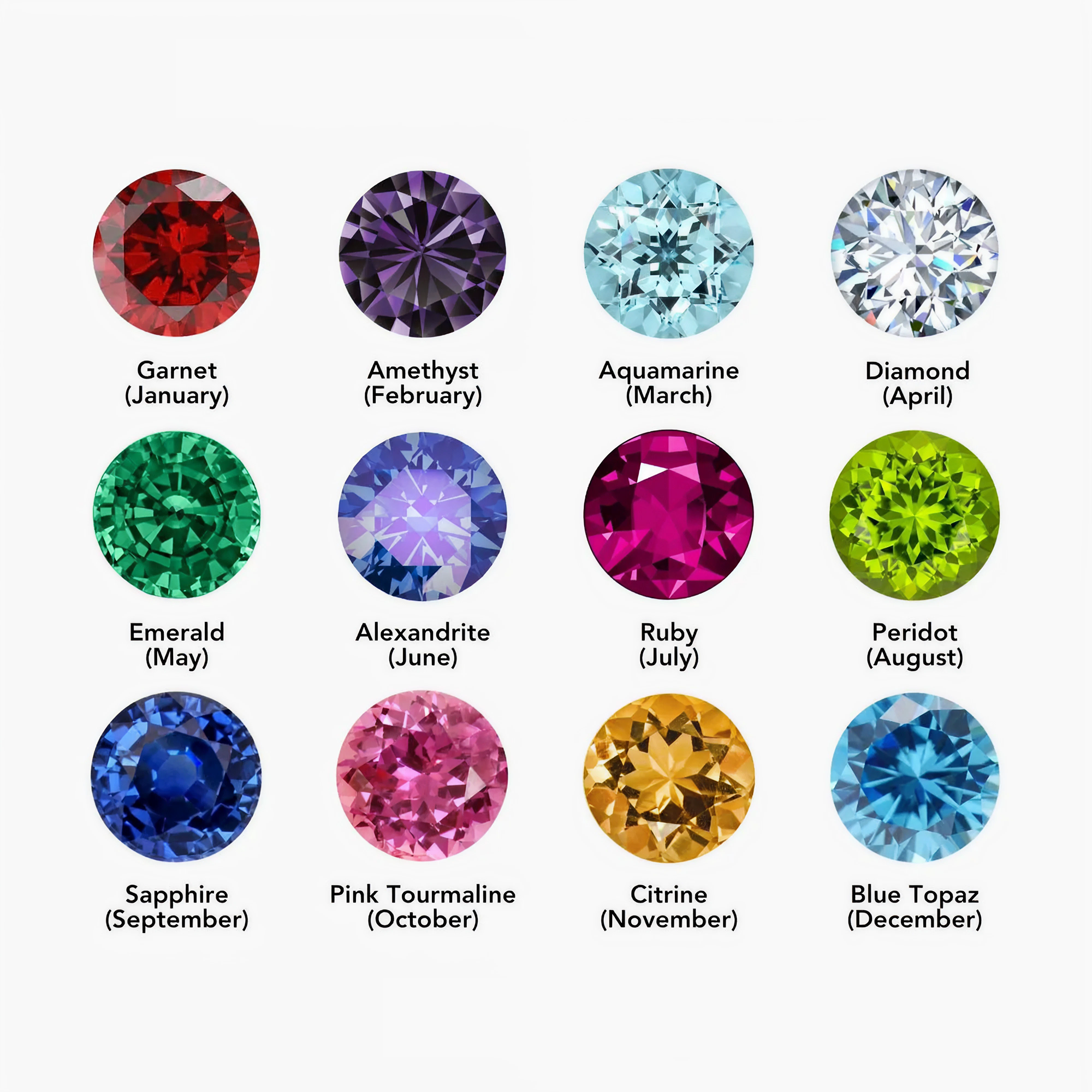 Pulseira AX Papel clipe com Charme de Cruz e Pedra do Mês